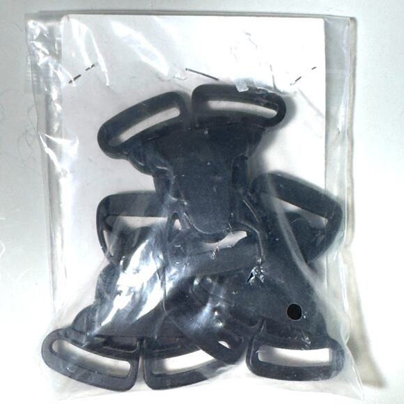 Baby Double Stroller Harness Replacement Plastic 3-Way Buckle Set Of 3 - Picture 2 of 3